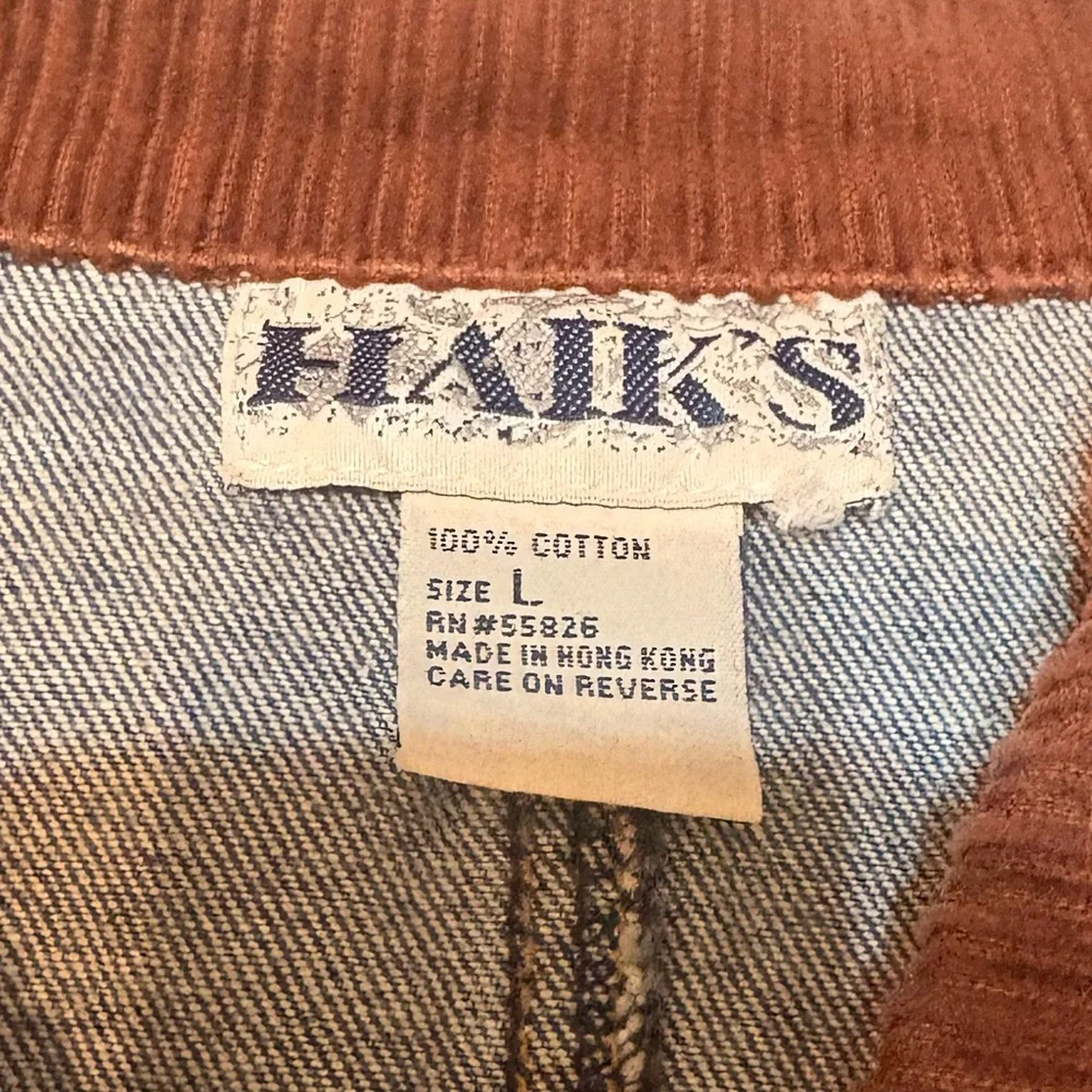 Vintage Haik’s Denim Barn Jacket with Star Button Detail - Picture 4 of 9